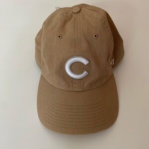 Chicago Cubs Snapback, Beige/ White